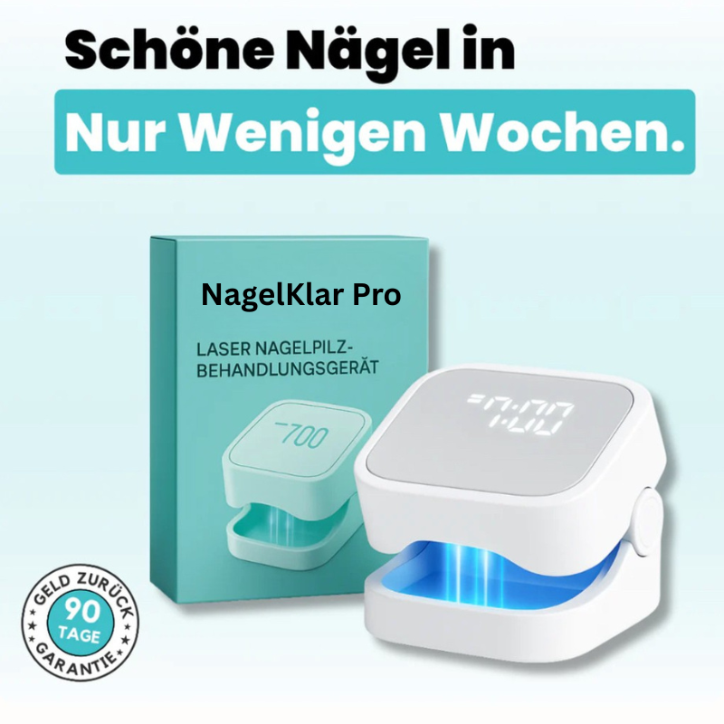 NagelKlar Pro | Klare, Gesund Aussehende Nägel Zu Hause Wiederherstellen