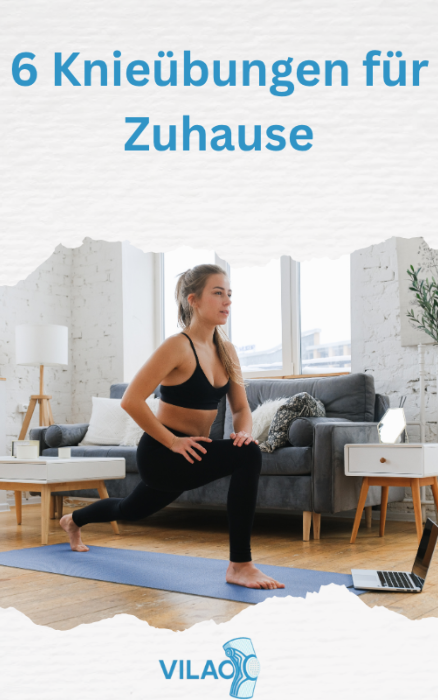 6 Knieübungen für Zuhause - eBook